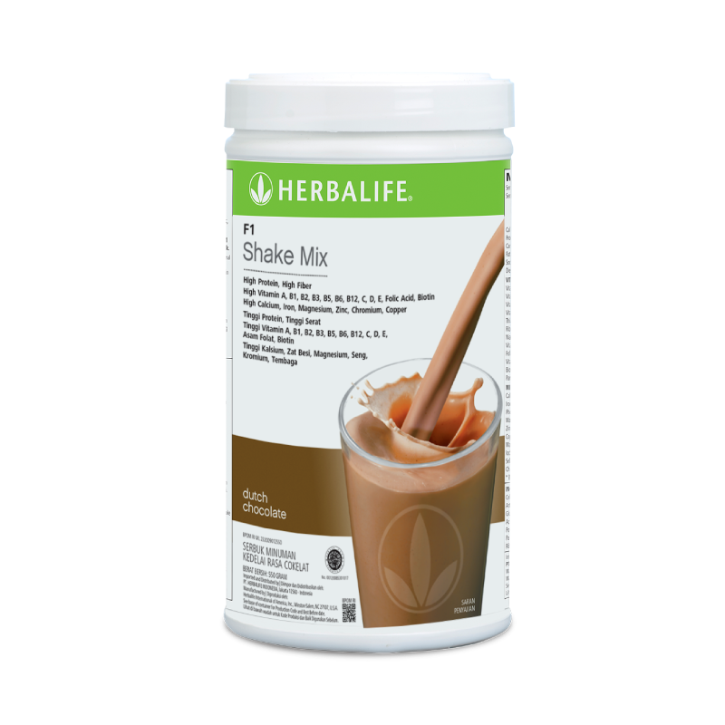 Shake Protein - F1 Shake Mix Dutch Chocolate 550 gram ...