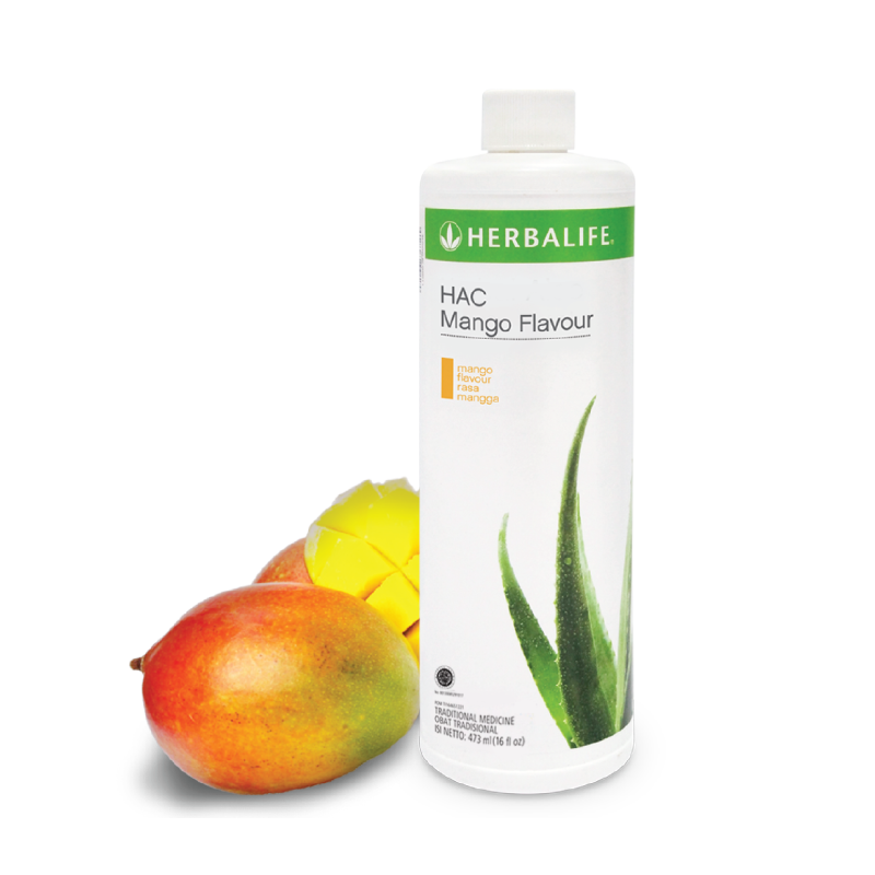 Kesehatan Pencernaan Herbal Aloe Concentrate Mango 473ml Herbalife