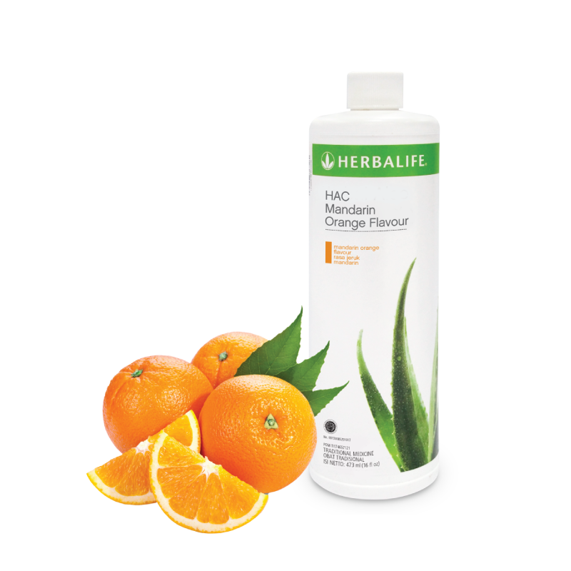 Kesehatan Pencernaan Herbal Aloe Concentrate Mandarin 473ml Herbalife